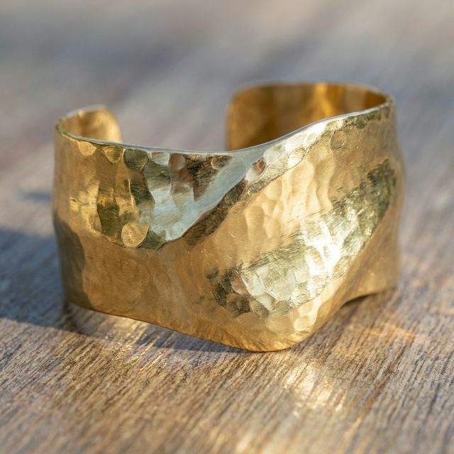 Hammered Cuff
